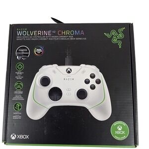 Razer Wolverine V2 Chroma RGB XBOX Controller BRAND NEW Sealed White